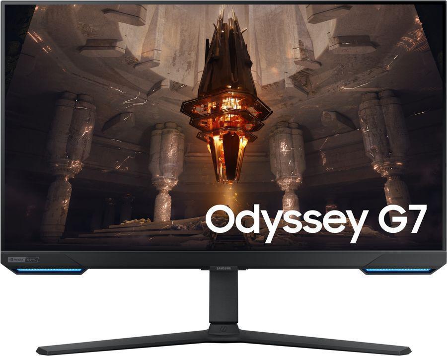 Монитор Samsung 32" Odyssey G7 S32BG700EUXEN черный IPS LED 16:9 HDMI M/M полуматовая HAS Piv 400cd 178гр/178гр 3840x2160 144Hz FreeSync Premium Pro DP 4K USB 8.3кг