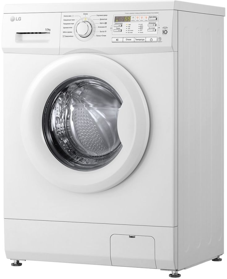 Стиральная машина LG F10B8MD класс: A загр.фронтальная макс.:5.5кг белый инвертор