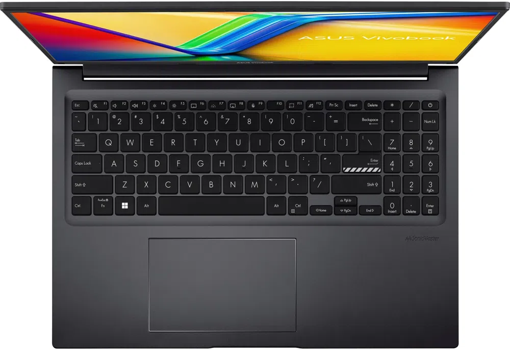 Ноутбук Asus VivoBook 16 X1605VA-MB2106 Core i5 13420H 16Gb SSD512Gb Intel UHD Graphics 16" IPS WUXGA (1920x1200) без ОС black WiFi BT Cam (90NB10N3-M02KZ0)