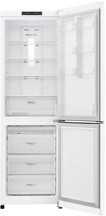 Холодильник LG GA-B419SWJL 2-хкамерн. белый мат. инвертер