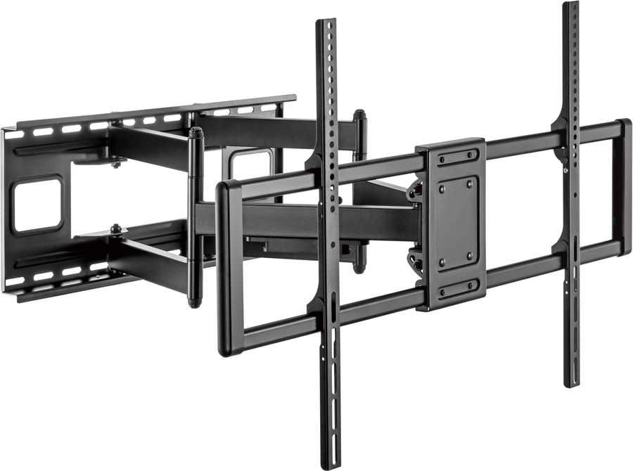 Кронштейн для телевизора Ultramounts UM969 черный 60"-120" макс.120кг настенный поворот и наклон