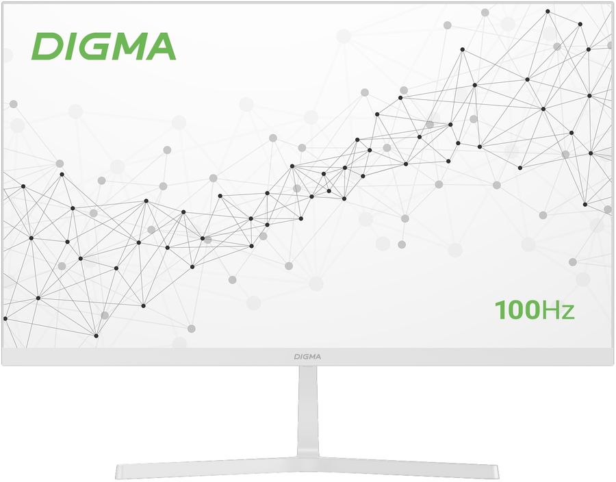 Монитор Digma 27" Progress 27P502Q белый IPS LED 1ms 16:9 HDMI M/M матовая 300cd 178гр/178гр 2560x1440 100Hz G-Sync FreeSync DP 2K 3.84кг