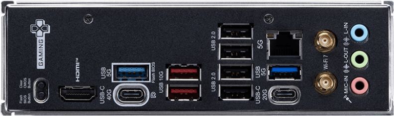 Материнская плата MSI X870E GAMING PLUS WIFI Socket AM5 AMD X870E 4xDDR5 ATX AC`97 8ch(7.1) 5Gigabit RAID+HDMI