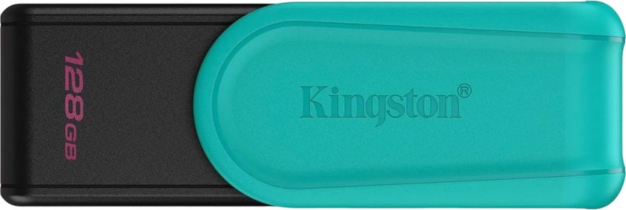 Флеш Диск Kingston 128GB DataTraveler Exodia S DTXS/128GB USB3.0 бирюзовый/черный