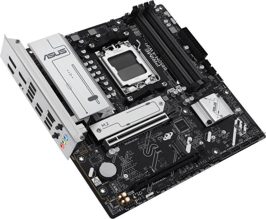 Материнская плата Asus PRIME B850M-A WIFI Socket AM5 AMD B850 4xDDR5 mATX AC`97 8ch(7.1) 2.5Gg RAID+VGA+HDMI+DP