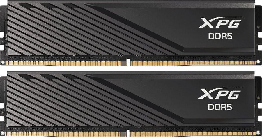 Память DDR5 2x16GB 6000MHz A-Data AX5U6000C3616G-DTLABBK XPG Lancer Blade RTL PC5-48000 CL36 DIMM ECC 288-pin 1.35В kit dual rank с радиатором Ret