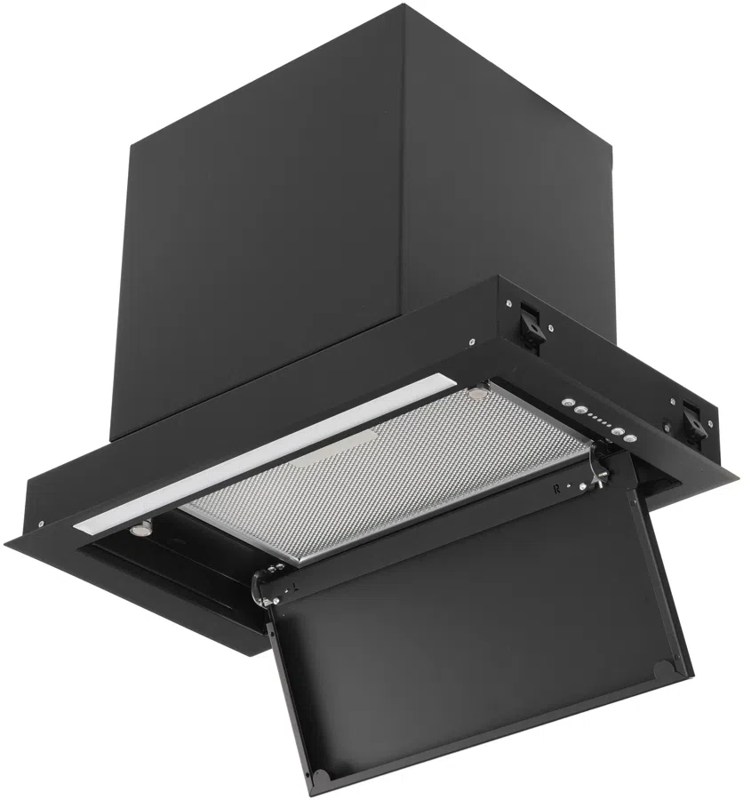 Вытяжка встраиваемая Elica Hidden 2.0 BL MAT/A/52 черный управление: кнопочное (1 мотор)