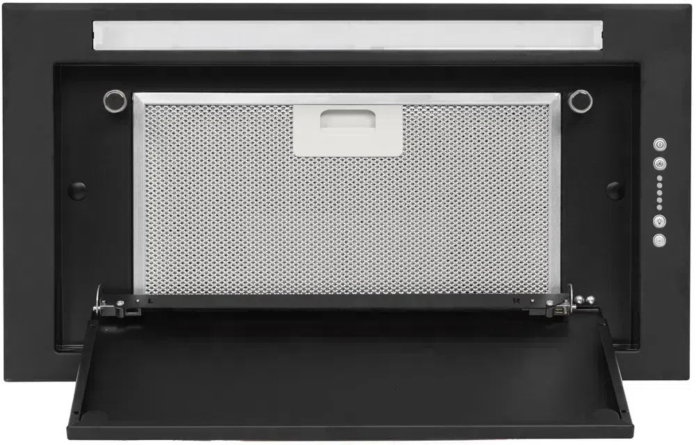 Вытяжка встраиваемая Elica Hidden 2.0 BL MAT/A/52 черный управление: кнопочное (1 мотор)