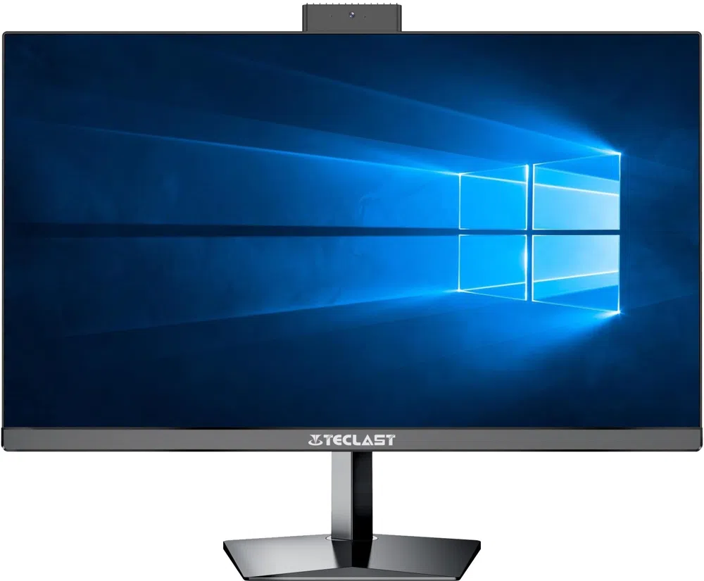 Моноблок Teclast M24 Air 23.8" Full HD i5 14400 (2.5) 16Gb SSD512Gb UHDG 730 Windows 11 Pro GbitEth WiFi BT 120W клавиатура мышь Cam черный 1920x1080