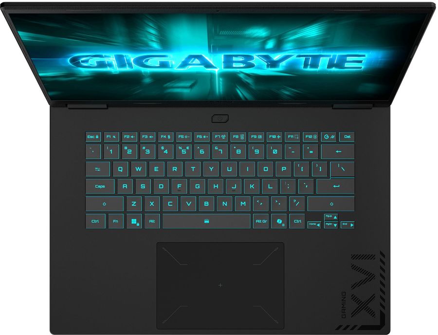 Ноутбук Gigabyte GAMING A16 Core i5 13420H 32Gb SSD512Gb NVIDIA GeForce RTX4050 6Gb 16" IPS FHD+ (1920x1200) FreeDOS grey WiFi BT Cam (CMHH2KZ893SD/32)