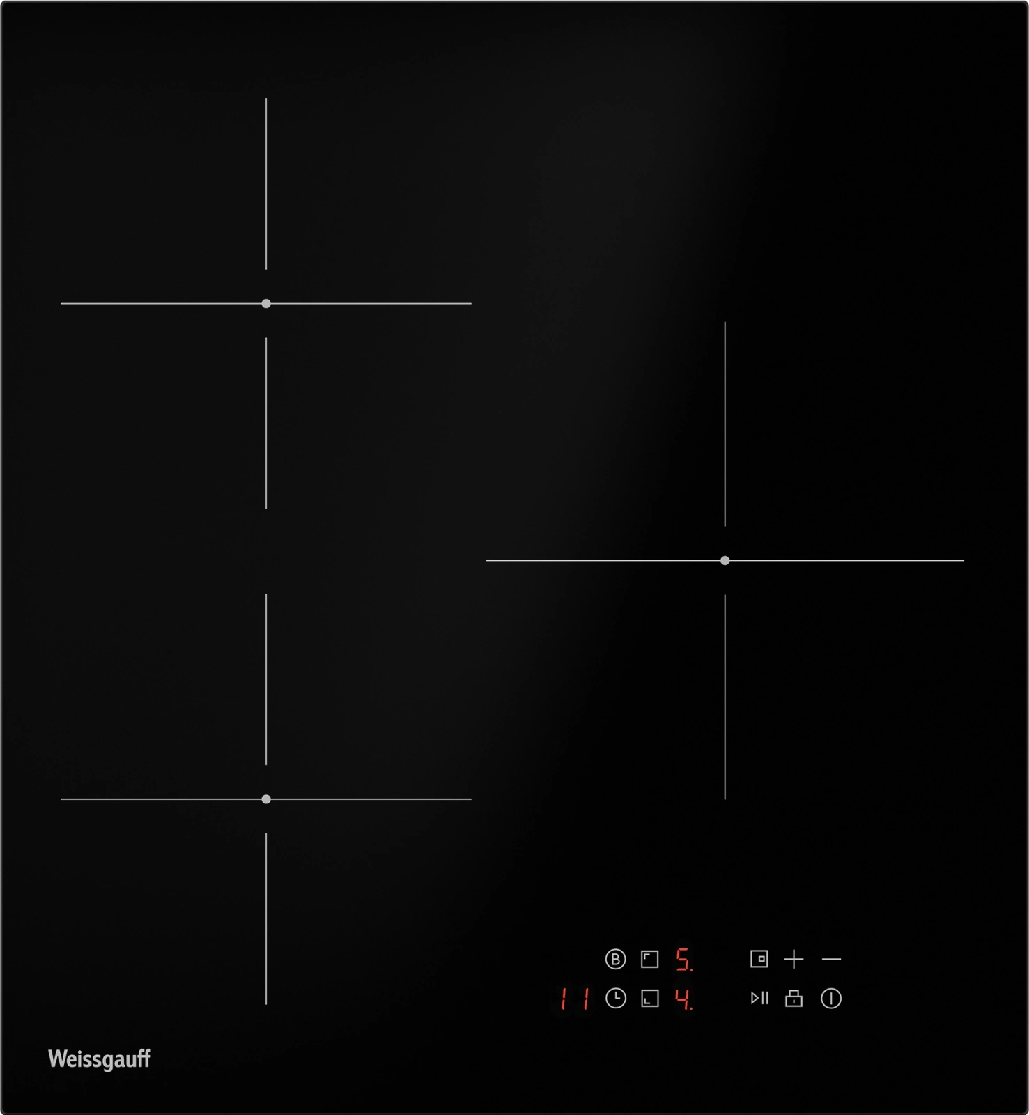 Индукционная варочная поверхность Weissgauff HI 430 BM черный