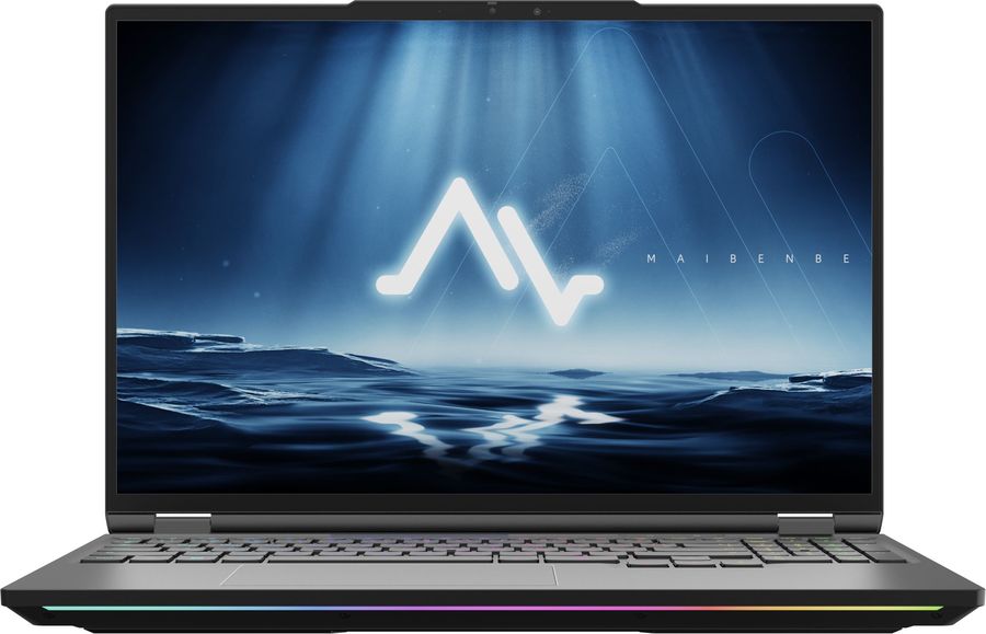 Ноутбук Maibenben X16E-R99558 Ryzen 9 9955HX 32Gb SSD2Tb NVIDIA GeForce RTX5080 16Gb 16" IPS QHD (2560x1600) Windows 11 Home black WiFi BT Cam 6450mAh (X16E-R99558NQSHBRE0)