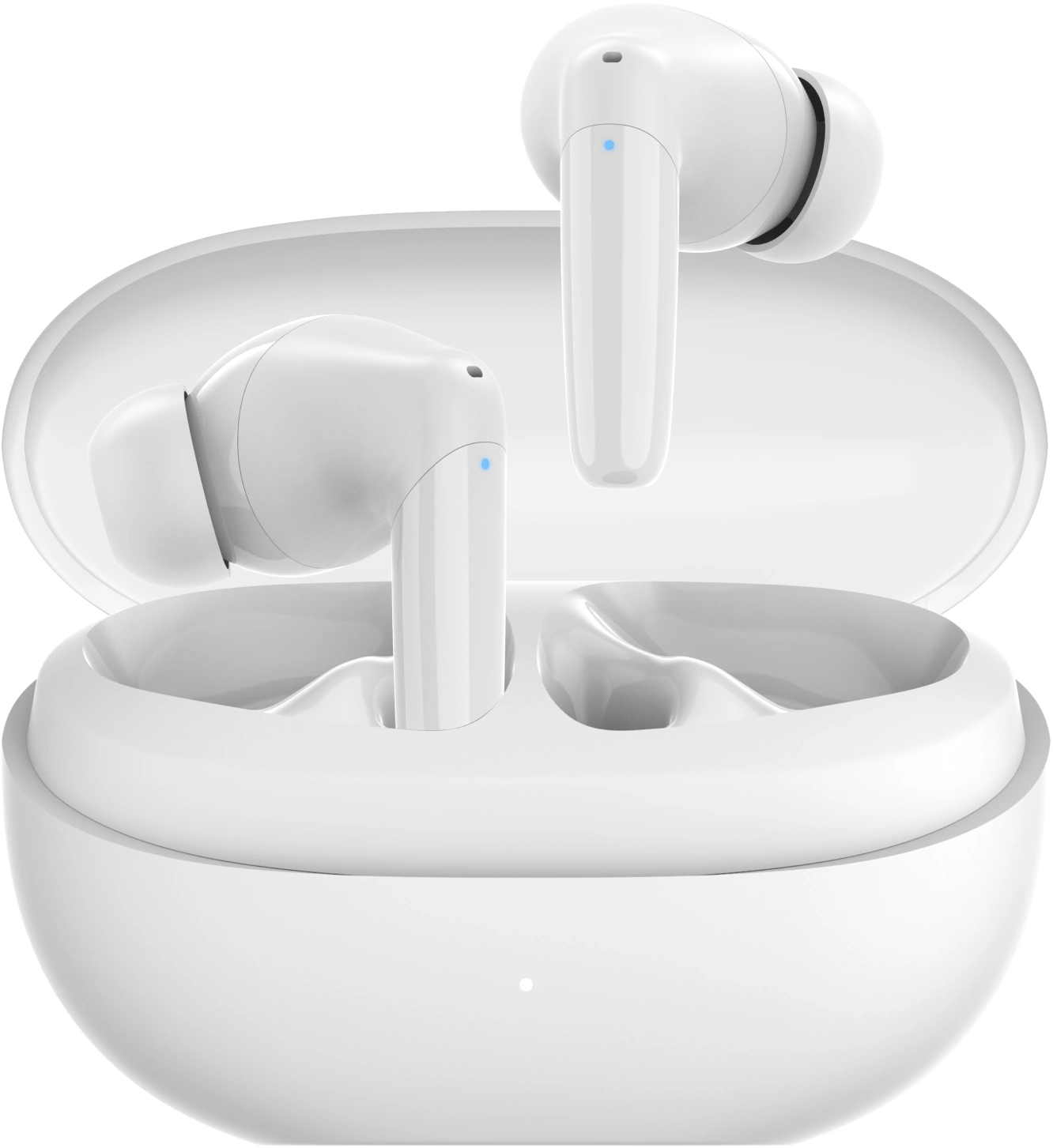Гарнитура внутриканальные Tecno BD04 белый беспроводные bluetooth в ушной раковине (BD04 WHITE)
