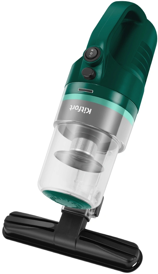 Пылесос ручной Kitfort КТ-5364 80Вт зеленый/черный