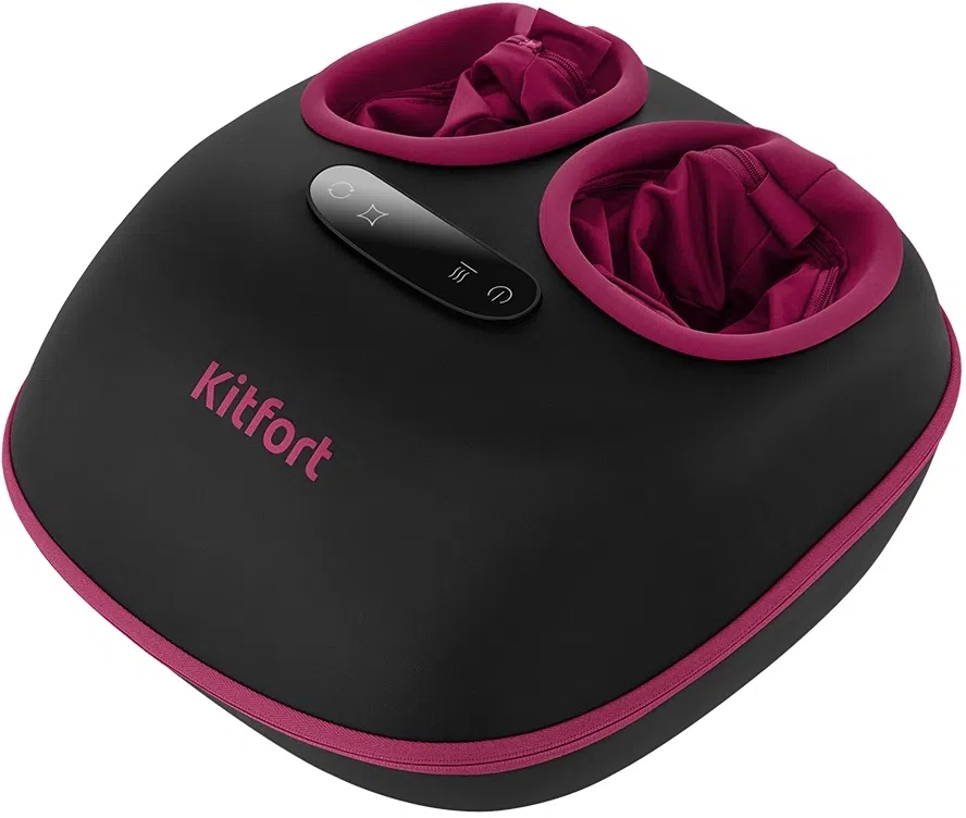 Массажер Kitfort КТ-5949 24Вт черный/розовый
