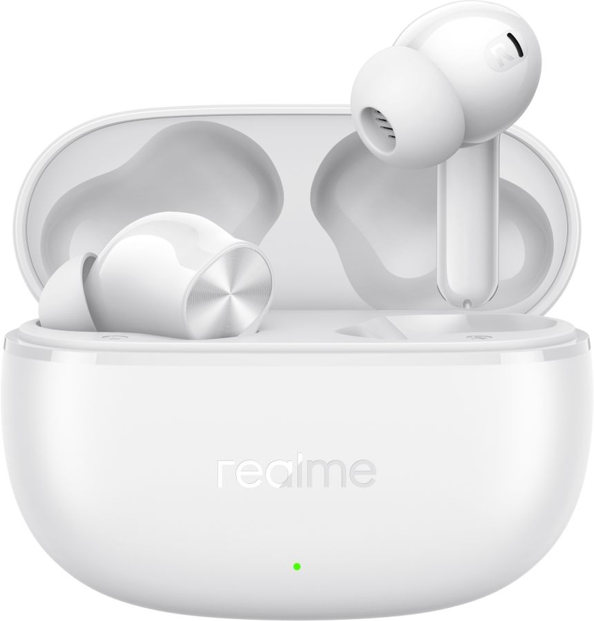 Гарнитура внутриканальные Realme Buds T200 белый беспроводные bluetooth в ушной раковине (6941764462076)