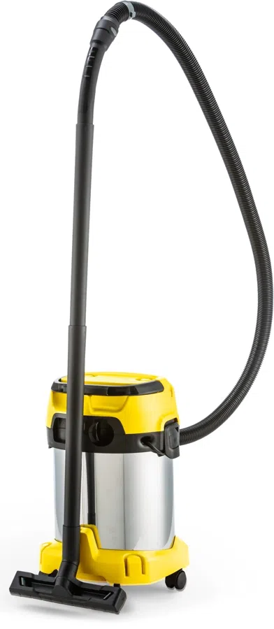 Строительный пылесос Karcher WD 3 P S V-17/4/20 1000Вт (уборка: сухая/влажная/выдув/сбор воды) желтый
