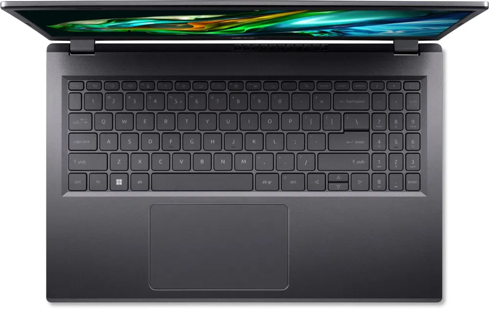 Ноутбук Acer Aspire 5 A515-58P-759A Core i7 1355U 16Gb SSD512Gb Intel Iris Xe graphics 15.6" IPS FHD (1920x1080) без ОС grey WiFi BT Cam (NX.KHJER.007)