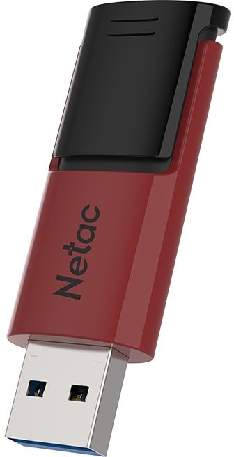 Флеш Диск Netac 128GB U182 NT03U182N-128G-32RE USB3.2 красный/черный