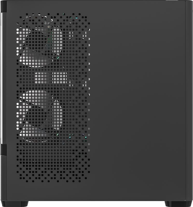 Корпус Formula Crystal U1M Cosmic черный без БП mATX 4x120mm 2x140mm 1xUSB2.0 1xUSB3.0 audio bott PSU