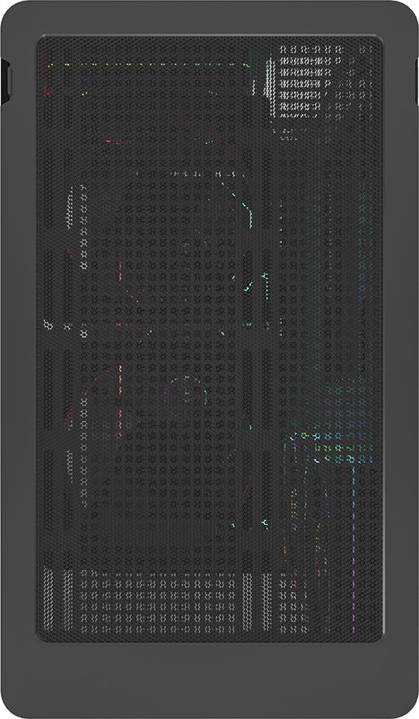 Корпус Formula Crystal U1M Cosmic черный без БП mATX 4x120mm 2x140mm 1xUSB2.0 1xUSB3.0 audio bott PSU
