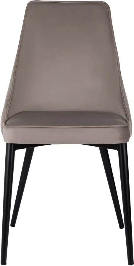 Стул для дома Бюрократ CH-K4 т.бежевый Holland 61 металл черный на ножках (CH-K4_1/HL61)