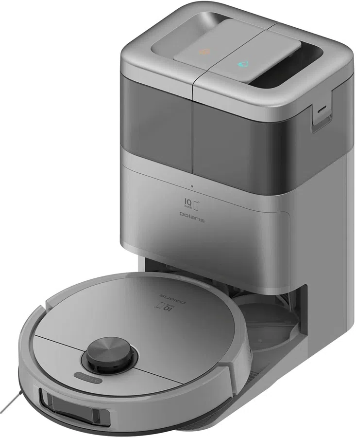 Пылесос-робот Polaris IQ Home PVCRAC 7290 55Вт серый