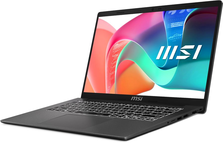 Ноутбук MSI Modern 14 F1MG-484XRU Core 7 150U 16Gb SSD512Gb Intel Graphics 14" IPS FHD (1920x1080) FreeDOS grey WiFi BT Cam (9S7-14S111-484)