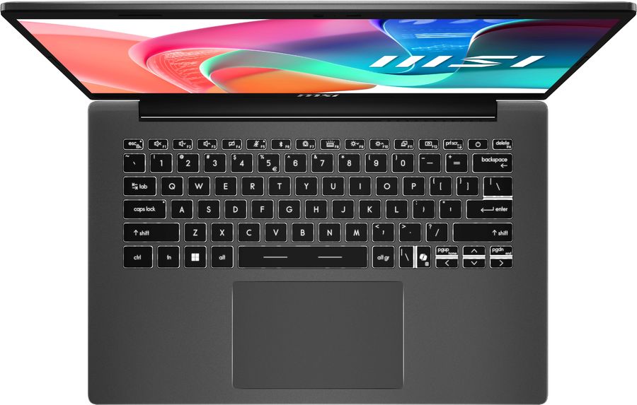 Ноутбук MSI Modern 14 F1MG-484XRU Core 7 150U 16Gb SSD512Gb Intel Graphics 14" IPS FHD (1920x1080) FreeDOS grey WiFi BT Cam (9S7-14S111-484)