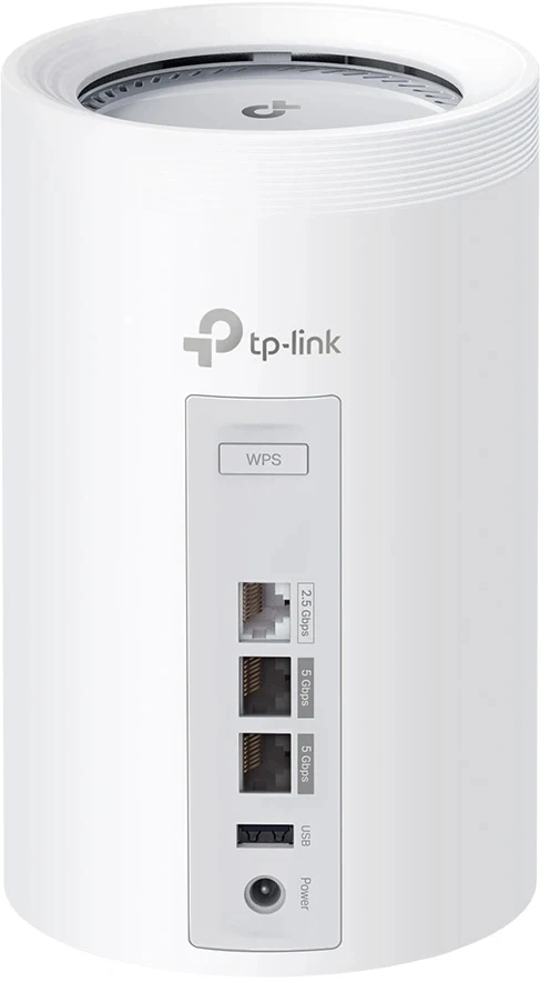 Бесшовный Mesh роутер TP-Link Deco BE65 Pro (DECO BE65 PRO(2-PACK)) BE9300 100/1000/2500/5000BASE-T белый (упак.:2шт)