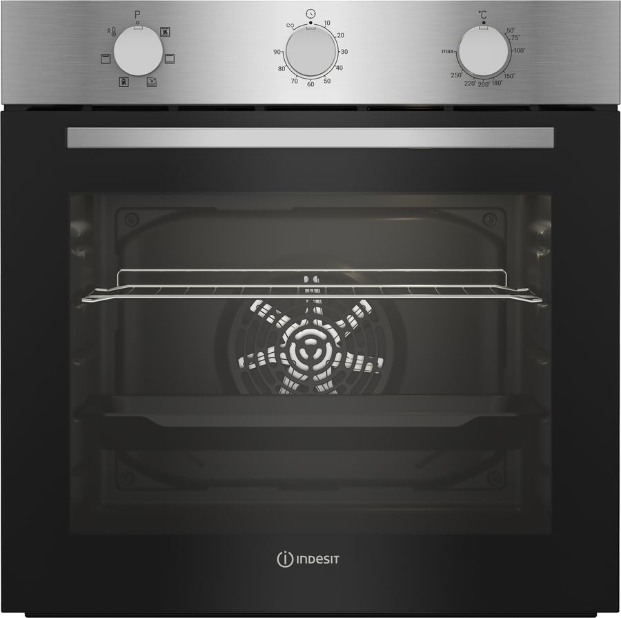 Духовой шкаф Электрический Indesit IBFTE 3634 IX нержавеющая сталь/серебристый