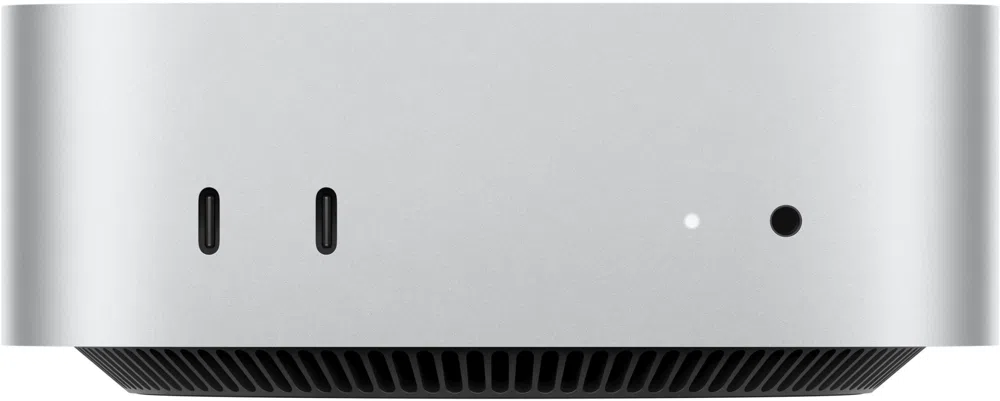 ПК Apple Mac mini A3238 M4 10 core (4.41) 24Gb SSD512Gb 10 core GPU macOS GbitEth WiFi BT серебристый (MCYT4LL/A)