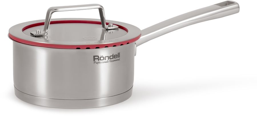 Ковш Rondell Verter RDS-2028 1.3л. d=16см (с крышкой) стальной