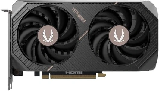 Видеокарта Zotac PCI-E 5.0 RTX 5060TI 8GB AMP NVIDIA GeForce RTX 5060TI 8Gb 128bit GDDR7 2632/28000 HDMIx1 DPx3 HDCP Ret