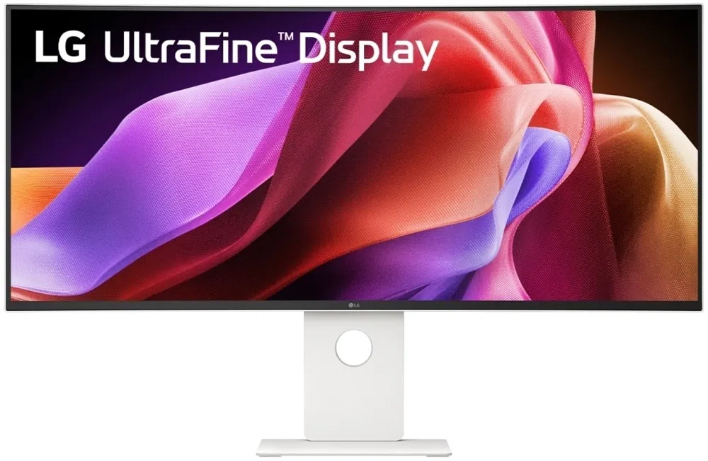 Монитор LG 39.7" UltraFine 40U990A-W белый IPS LED 5ms 21:9 HDMI M/M матовая HAS Piv 2000:1 450cd 178гр/178гр 5120x2160 120Hz FreeSync Premium DP 4K USB 14.1кг