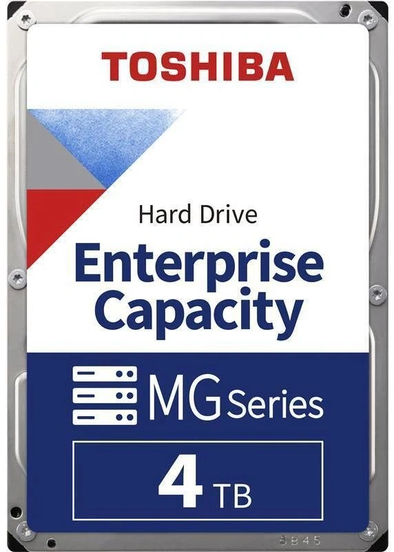 Жесткий диск Toshiba SATA-III 4TB MG04ACA400N Server Enterprise Capacity 512N (7200rpm) 128Mb 3.5"