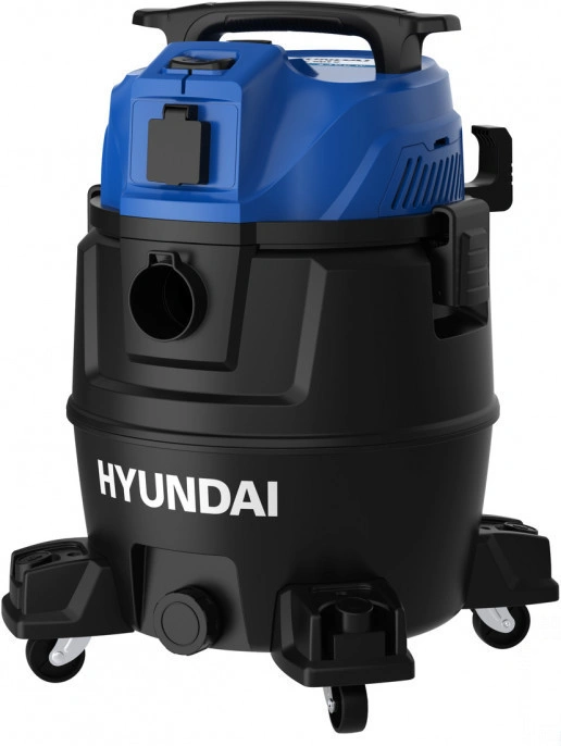 Строительный пылесос Hyundai HYV 3013 1300Вт (уборка: сухая/влажная/сбор воды) черный
