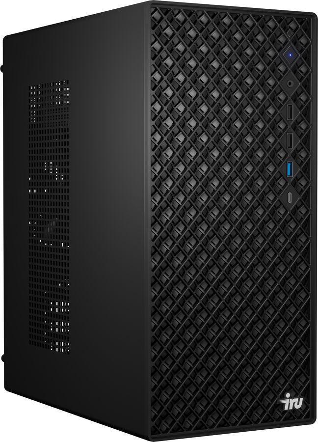 ПК IRU Tactio 520B6SB MT Ryzen 5 8600G (4.3) 32Gb SSD512Gb 760M FreeDOS 2.5xGbitEth 450W черный (RUS) (2116633)