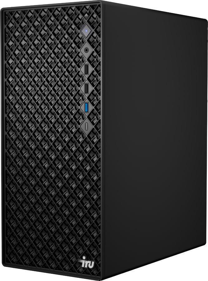 ПК IRU Tactio 520B6SB MT Ryzen 5 8600G (4.3) 32Gb SSD512Gb 760M FreeDOS 2.5xGbitEth 450W черный (RUS) (2116633)