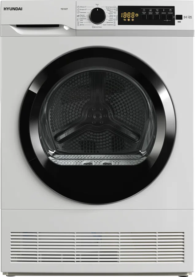 Сушильная машина Hyundai TD1027 кл.энер.:B макс.загр.:7кг белый