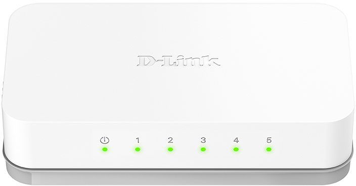 Коммутатор D-Link DES-1005C DES-1005C/F6/E 5x100Мбит/с неуправляемый