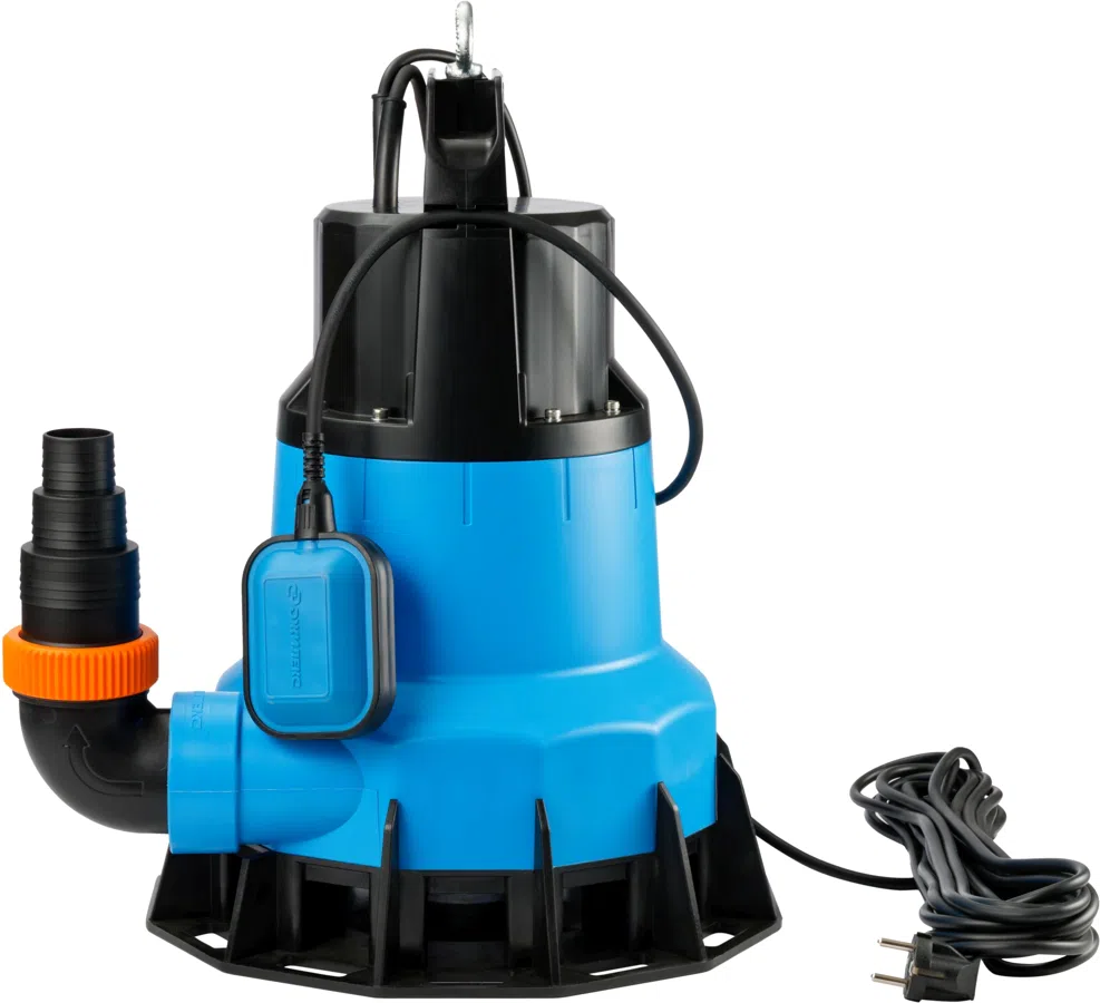 Насос дренажный Джилекс Дренажник 650/17 3300Вт 39000л/час центробежный (в компл.:Переходник "Елочка" на три размера шланга 40/51/66 мм) (5155)