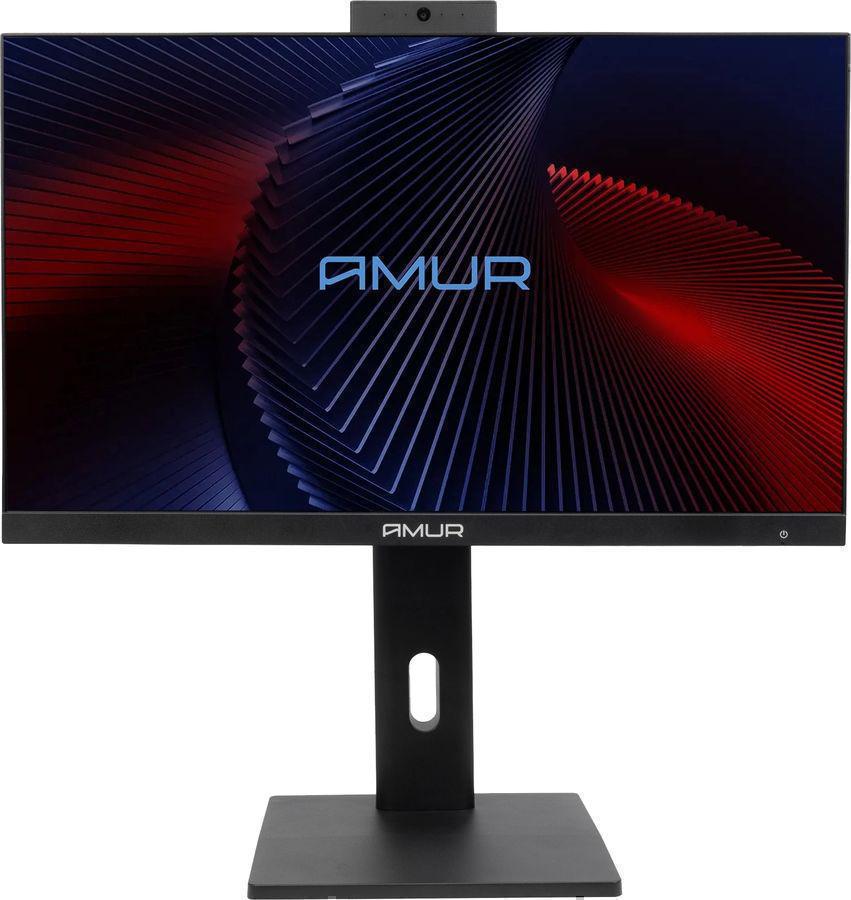 Моноблок Amur Тигр H6I12 АМУЕ.466219.004 23.8" Full HD i5 12400 (2.5) 8Gb SSD256Gb UHDG 730 FreeDOS GbitEth WiFi BT 120W Cam черный 1920x1080 (RUS)