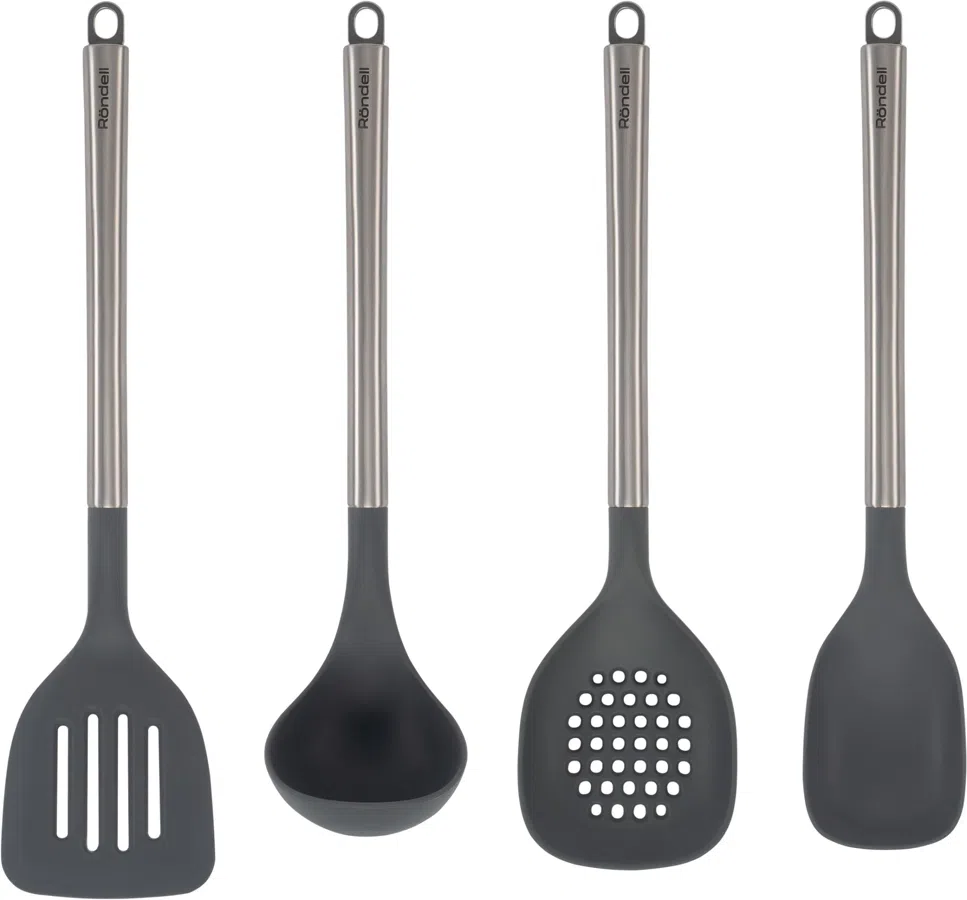 Набор аксессуаров Rondell Kontur RD-2016 серый наб.:6предм. упак.:подарочная упаковка