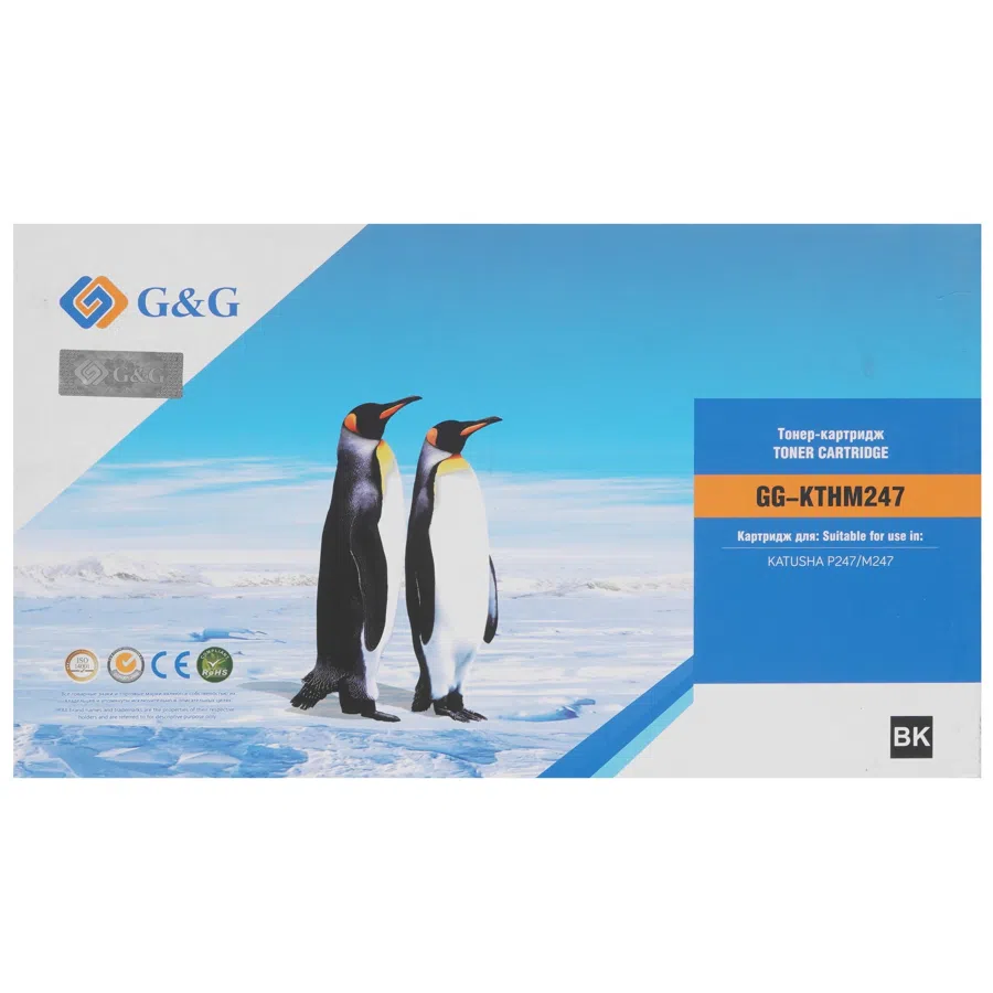 Картридж лазерный G&G GG-KTHM247 THM247 черный (13000стр.) для Катюша P247/M247