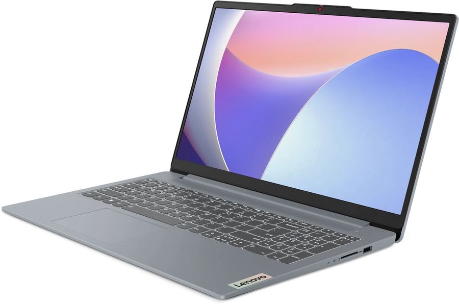 Ноутбук Lenovo IdeaPad Slim 3 15IRH8 Core i7 13620H 16Gb SSD512Gb Intel UHD Graphics 15.6" IPS FHD (1920x1080) без ОС grey WiFi BT Cam (83EM00H6IN)