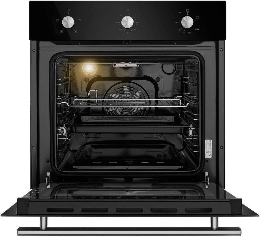 Духовой шкаф Газовый Maunfeld EOGC604BSlim черный