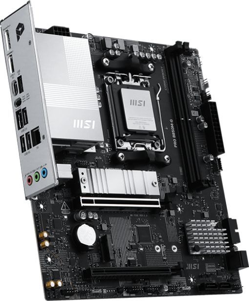 Материнская плата MSI PRO B850M-G Socket AM5 AMD B850 2xDDR5 mATX AC`97 8ch(7.1) 5Gigabit RAID+HDMI+DP