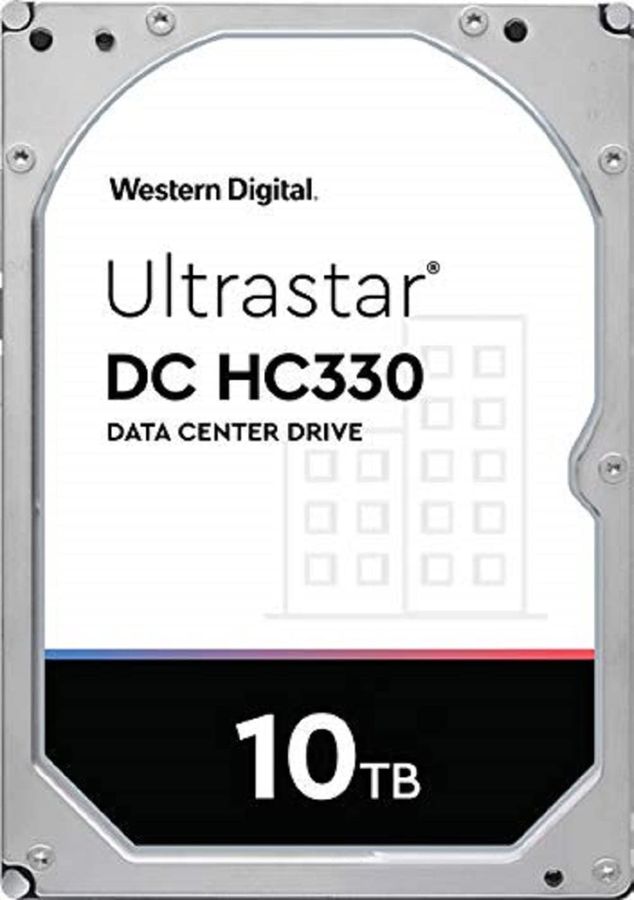 Жесткий диск WD SAS 3.0 10TB 0B44497 WUS721010AL5204 Server Ultrastar DC HC330 (7200rpm) 256Mb 3.5"