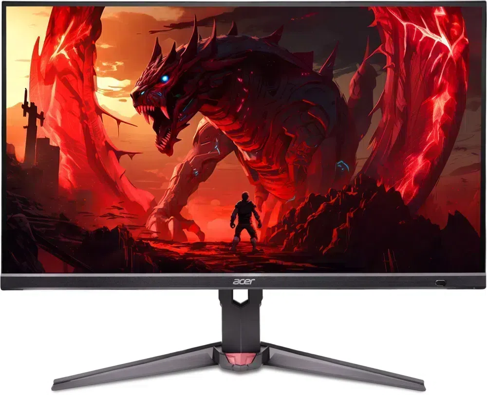 Монитор Acer 27" Nitro XV272KV5bmiiprx черный IPS LED 1ms 16:9 HDMI M/M матовая HAS Piv 400cd 178гр/178гр 3840x2160 160Hz FreeSync Premium DP 4K 5.9кг